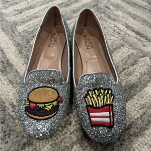 Italian made Hamburger & Fries flats